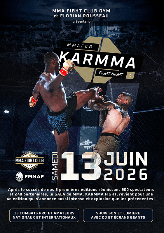 MMA Fight Club Gym présente KARMMA Fight 4